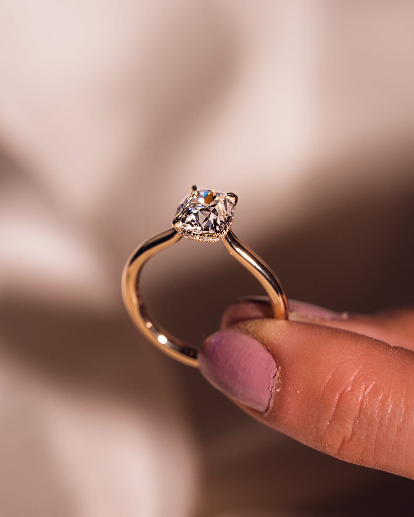 Jasmine - Elongated Cushion | Gold