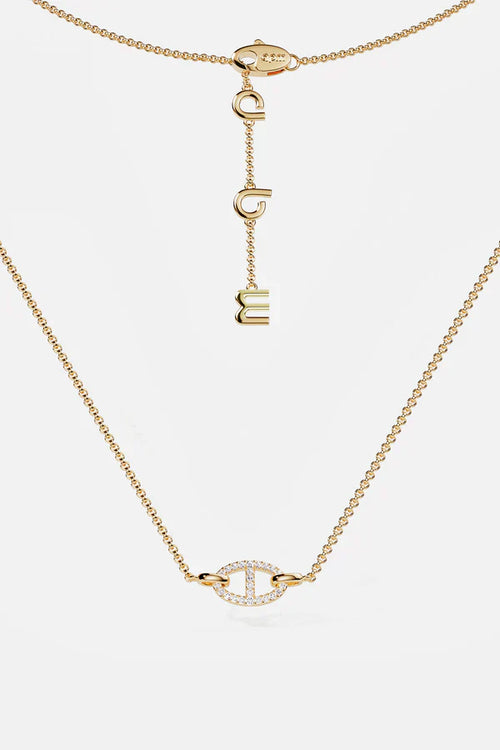 Isla Marina Necklace | Gold
